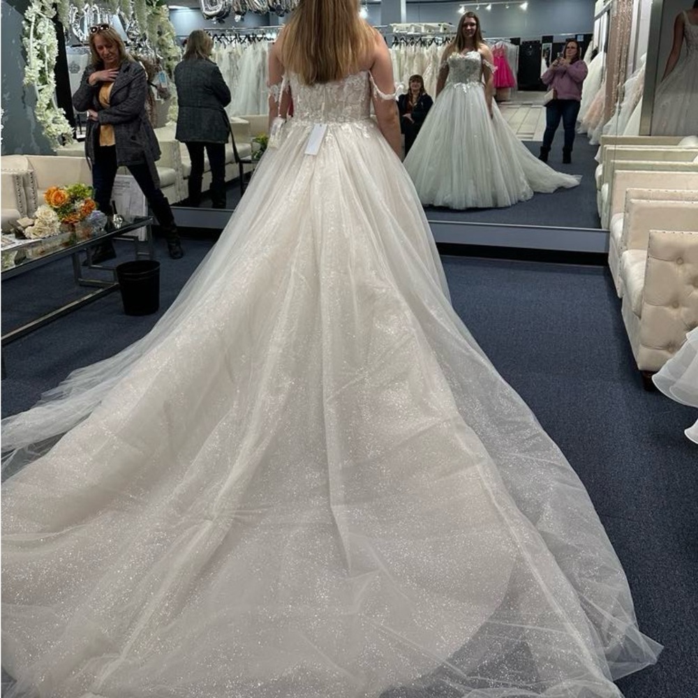Champagne Wedding Dress